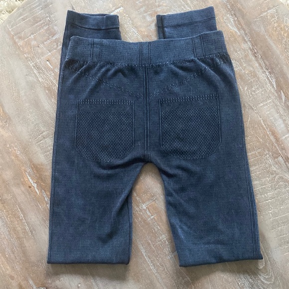 Poof! Dark Blue Jeggings Size S/M - Picture 3 of 6
